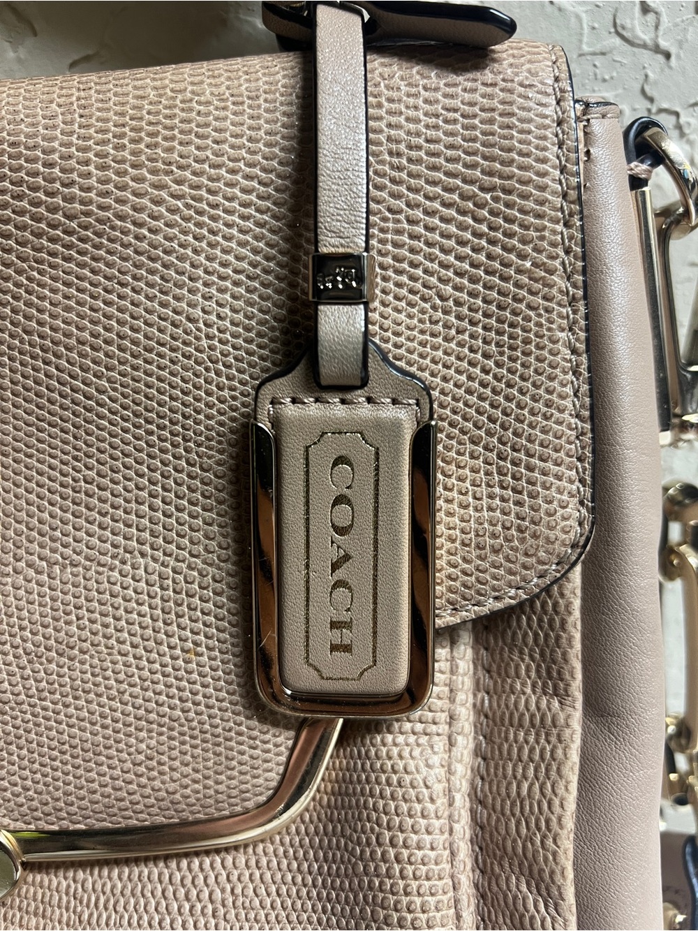 Coach Glitter Madison Sadie Flap Satchel - Picture 2 of 15